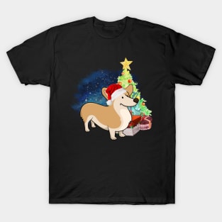 A Corgi Christmas T-Shirt